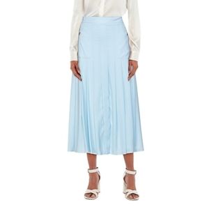 Max Mara | Drop-waist Pleated Midi Skirt